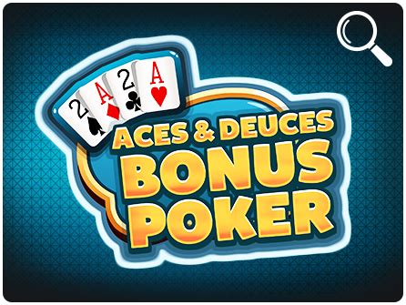 Aces Deuces Bonus Poker PokerStars