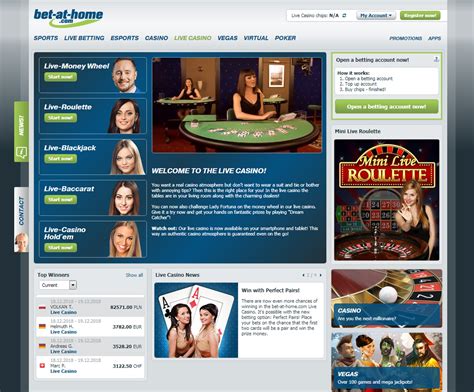 Bet at home casino Colombia