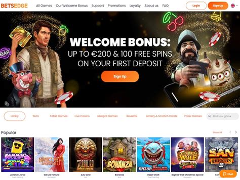 Betsedge casino apk