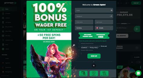 Greenspin casino Colombia
