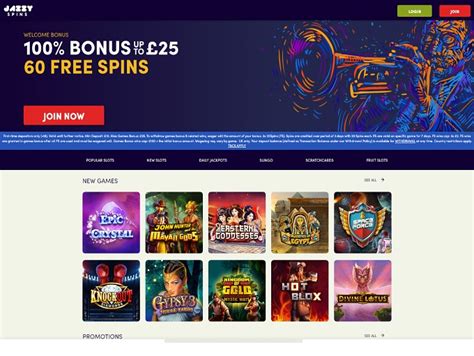 Jazzy spins casino codigo promocional