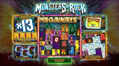Monsters Of Rock Megaways Betano