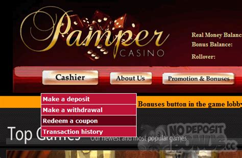 Pamper casino app