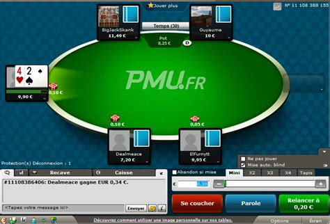 Pmu poker sur ipad