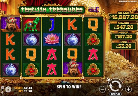 Temujin Treasures Slot - Play Online