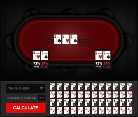 Texas holdem poker odds calculator download